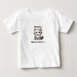 Funny Niedlich Cat Catmas Spaß Baby T-shirt