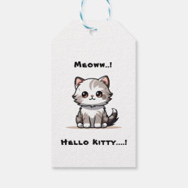 Funny Niedlich Cat Catmas Spaß Geschenkanhänger