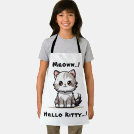 Funny Niedlich Cat Catmas Spaß Schürze