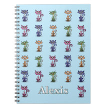 Funny Niedlich Cat Notebook