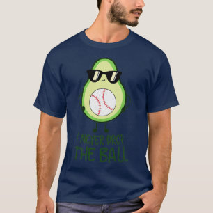 Funny Niedlich Cool Avocado Baseball T-Shirt