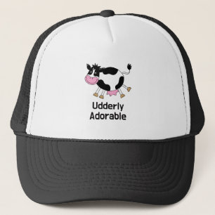 Funny Niedlich Cow Puff Cartoon Design Truckerkappe