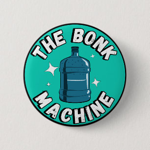 Funny Niedlich die Bonk-Maschine /Freie Palästina- Button