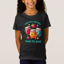 Funny Niedlich Dieses Mädchen weiß, wie man jam!