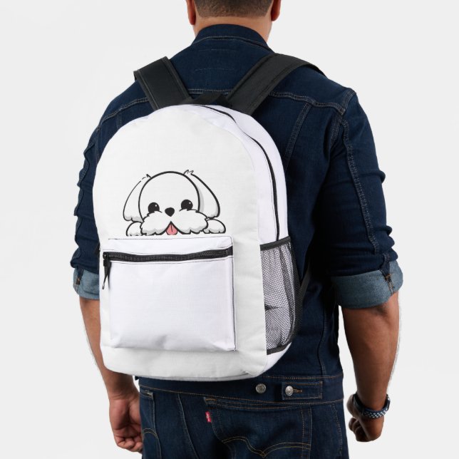 Funny Niedlich Dog Bedruckter Rucksack (Insitu (Modell))