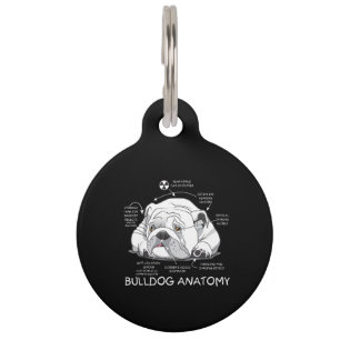 Funny Niedlich English Bulldog Anatomie Hunde Biol Haustiermarke