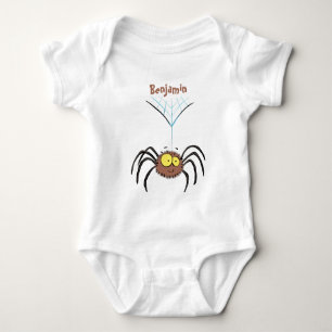 Funny niedlich fluffly spinness Cartoon Baby Strampler
