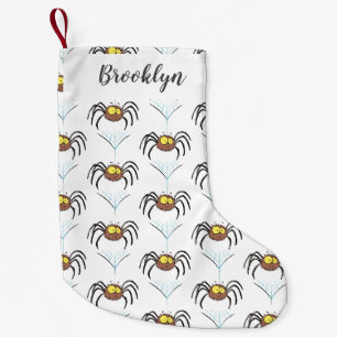 Funny niedlich fluffly spinness Cartoon Kleiner Weihnachtsstrumpf