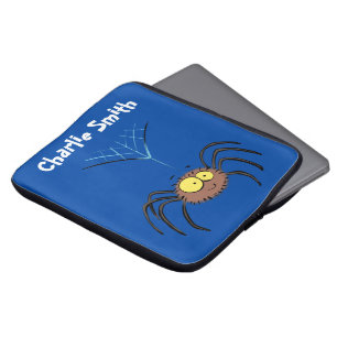 Funny niedlich fluffly spinness Cartoon Laptopschutzhülle