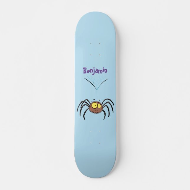 Funny niedlich fluffly spinness Cartoon Skateboard (Vorne)