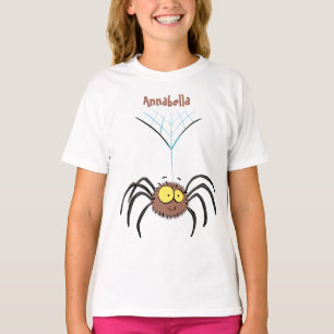 Funny niedlich fluffly spinness Cartoon T-Shirt