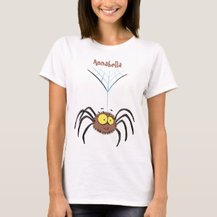 Funny niedlich fluffly spinness Cartoon T-Shirt
