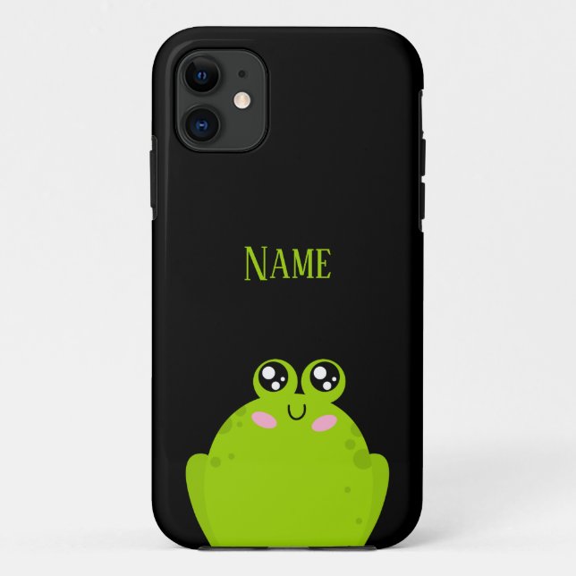 Funny Niedlich Frog Case-Mate iPhone Case (Rückseite)