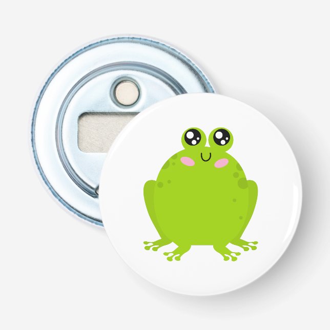 Funny Niedlich Frog Flaschenöffner (Vorderseite)
