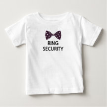 Funny Niedlich Gift Ring Security Krawatte schwarz