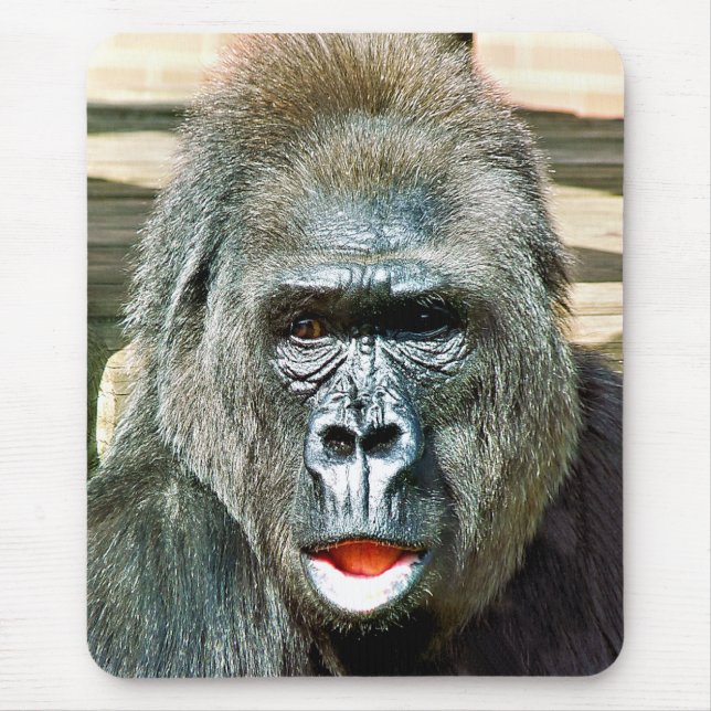FUNNY NIEDLICH GORILLA MOUSEPAD (Vorne)
