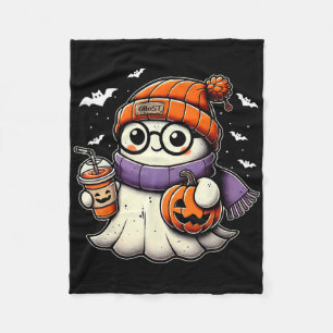 Funny Niedlich Halloween Ghost Pumpkin Ghost Hallo Fleecedecke
