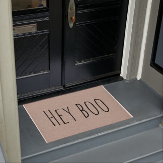 Funny niedlich Hey boo Halloween moderne kokette T Fußmatte