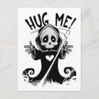 Funny Niedlich Hug Me Grim Sensenmann