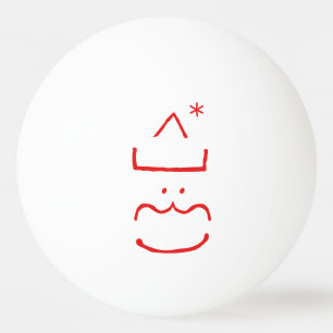 Funny Niedlich Jolly Weihnachten Ping Pong Ball Tischtennisball