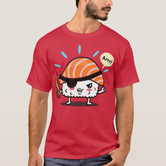 Funny Niedlich Kawaii Original Pirate Japanisch Su T-Shirt