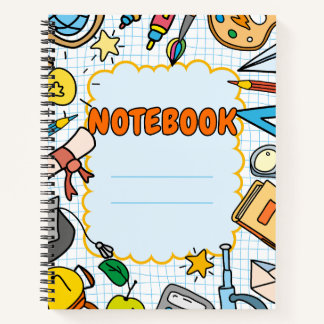 Funny Niedlich Kids School Spirituosen Notebook Notizbuch
