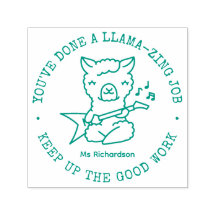 Funny Niedlich Llama Phantastisch Job Teacher Belo