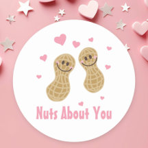 Funny Niedlich Nuts Über You Couple Peanuts Cartoo
