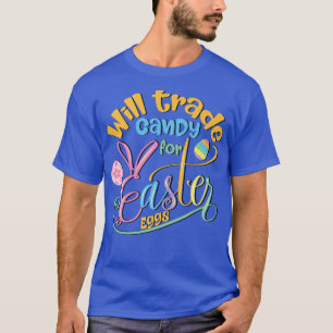 Funny Niedlich Osterhase wird Süßigkeiten für Oste T-Shirt