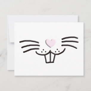Funny niedlich Ostersonniger Cartoon Gesichtsdarst Karte