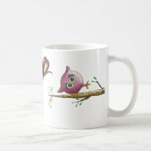 Funny Niedlich Owl Picture Kaffeetasse