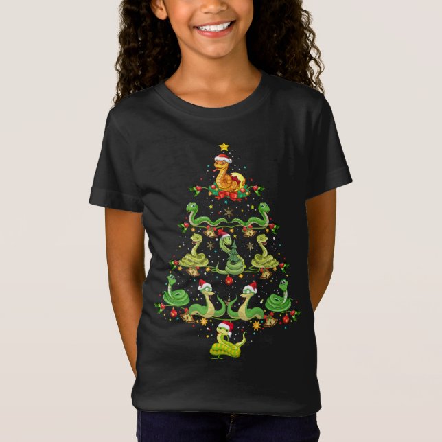 Funny Niedlich Snake Animal Lover Xmas Gift Snake  T-Shirt (Vorderseite)
