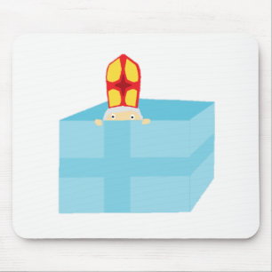 Funny Niedlich St Nicholas Dutch Sinterklaas Kinde Mousepad