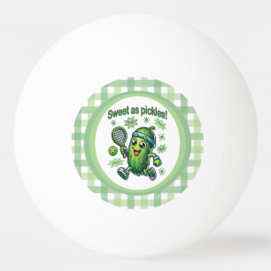 Funny Niedlich Sweet as Pickles Pickleball Tischtennisball