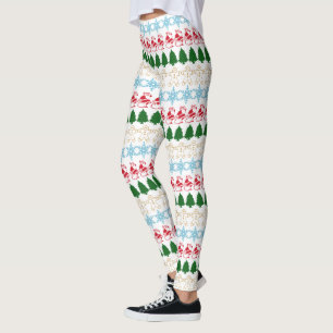 Funny Niedlich Uggli Weihnachten Sweater Muster Pa Leggings
