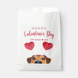 Funny Niedlich Valentine's Day Hunde Heart Headban Geschenktütchen