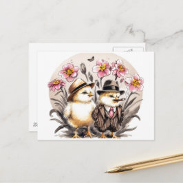 Funny Niedlich Vintag Ostergebäck Postkarte