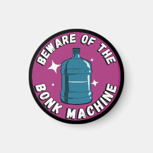 Funny Niedlich Vorsicht vor der Knöchelmaschine / Magnet
