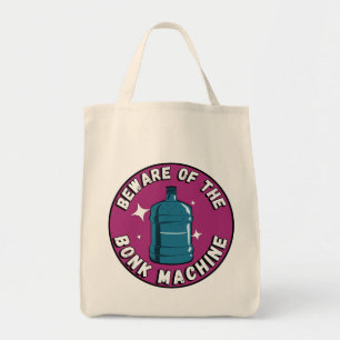 Funny Niedlich Vorsicht vor der Knöchelmaschine / Tragetasche