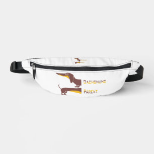 Funny niedliche Dackel für Langhundeeltern Bauchtasche
