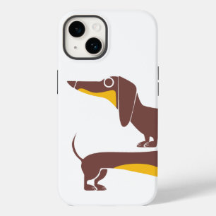 Funny niedliche Dackel für Langhundeeltern Case-Mate iPhone 14 Hülle