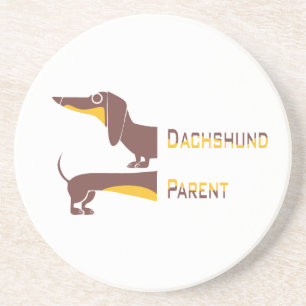 Funny niedliche Dackel für Langhundeeltern Getränkeuntersetzer