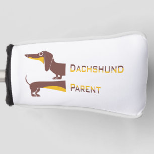 Funny niedliche Dackel für Langhundeeltern Golf Headcover