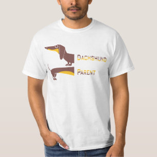 Funny niedliche Dackel für Langhundeeltern T-Shirt