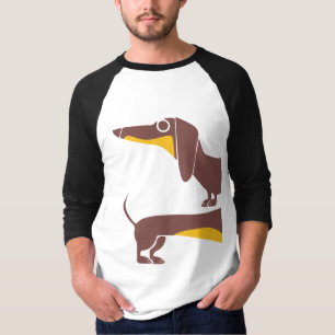 Funny niedliche Dackel für Langhundeeltern T-Shirt