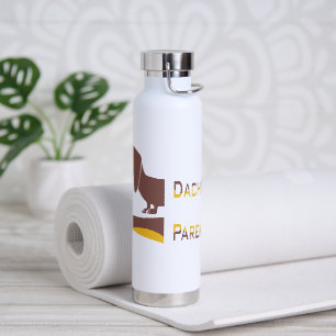 Funny niedliche Dackel für Langhundeeltern Trinkflasche