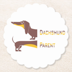Funny niedliche Dackel für Langhundeeltern Untersetzer