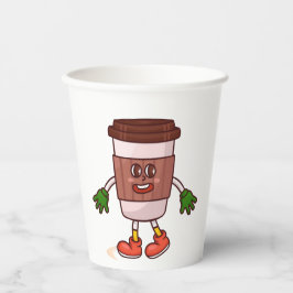 Funny Niedlicher Kaffee Pappbecher