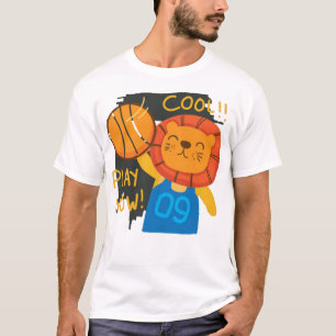 Funny niedlicher Löwe T-Shirt