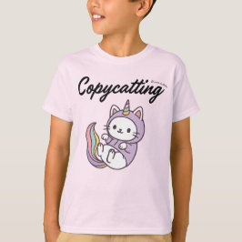 Funny Niedliches einfaches Design für Katzenliebha T-Shirt